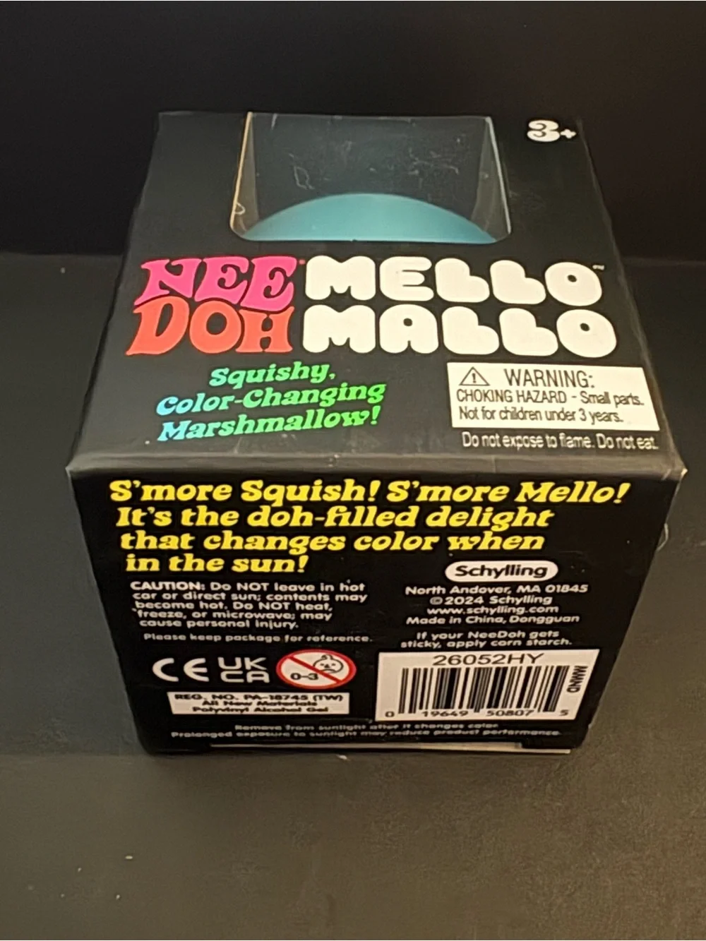 NeeDoh Mello Mallo Color-Changing Squishy Toy - bled